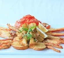 Charcoal-Grilled Hokkaido Snow Crab