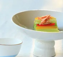 Cherry Shrimp with Zhangqiu Abalone and Celery