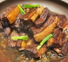 Preserved Mustard Greens with Pork Belly