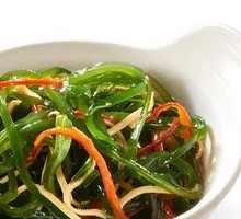 Thin seaweed strips