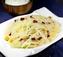 Spicy and Sour Potato Noodles with Rice