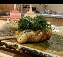 Perilla Chicken and Oyster Meat