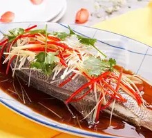 Steamed Sea Bass