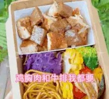 Pan-Seared Chicken Breast and Steak Platter