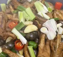 Chicken Feet and Snail Stew