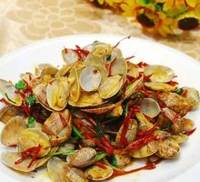 Spicy Stir-Fried Clams