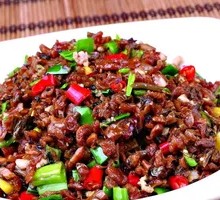 Grandmother's Pickled Vegetable Fried Egg Rice Bowl