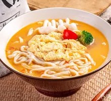 Tomato Sauce Mushroom Egg Noodles