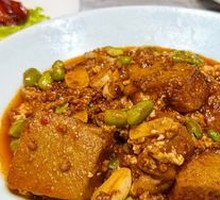 Fried Tofu with Minced Pork
