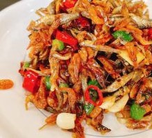 Crispy Small Fish and Shrimp