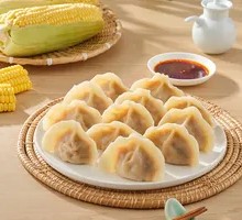 Corn and Pork Dumplings Drained