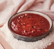Brown Sugar Black Rice Porridge