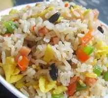 Mushroom and Egg Fried Rice