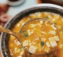 Stoneware Shrimp and Tofu