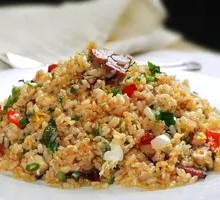 Chicken Leg and Egg Fried Rice