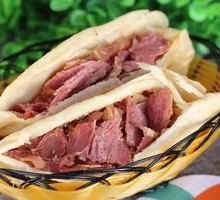 Pure Meat Donkey Meat Fire Cake