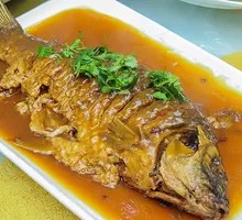 Scallion Oil Crucian Carp