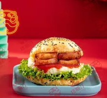 Bacon Egg Chinese Burger