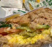 Tuna Ball Platter Sandwich