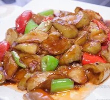 Eggplant Beef Noodles