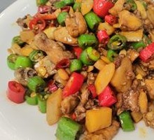 Stir-Fried Young Rooster