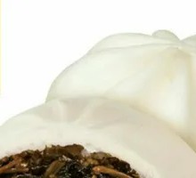 Preserved Vegetable and Pork Bun