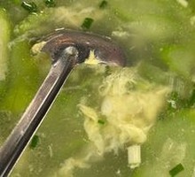 Loofah Egg Soup