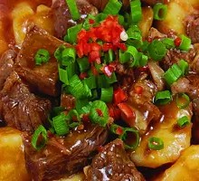 Beef Brisket Stewed with Potatoes