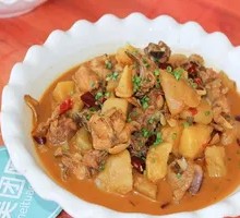 Stewed Chicken with Potatoes