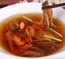 Dried Turnip and River Shrimp Soup