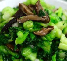 Bamboo Shoots with Greens