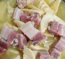 Salted Pork Stewed with Bamboo Shoots
