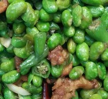 Soybean and Pork Stir-fry