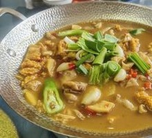 Fish Roe and Fish Bladder Hot Pot