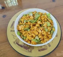 Egg and Loofah Stir-fry