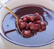 Homemade Cold Red Bean Soup