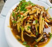 Fried Tofu with Shredded Pork