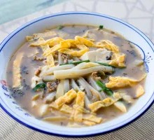 Special Tofu Soup with Rice Noodles