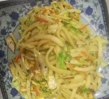Egg Fried Rice Cake