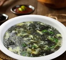 Seaweed and Egg Soup