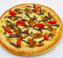 Curry Beef Pizza