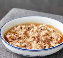 Dried Vegetable Steamed Pork Patty