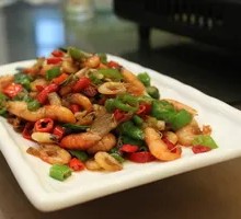 Spicy Stir-fried River Shrimp