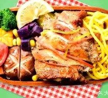 Rock-Roasted Chicken Breast with Italian Tomato Meat Sauce Light Pasta