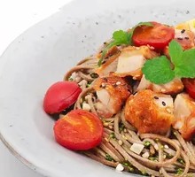 Spicy Szechuan Chicken Buckwheat Noodles