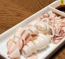 Steamed Fresh Squid