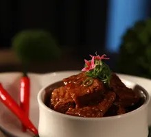 Spicy Sauce Tofu Cubes