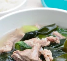 Kelp and Pork Rib Rice