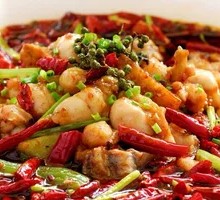 Spicy Frog Legs in Dry Pot
