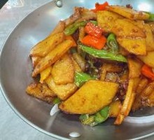 Spicy Potatoes in Dry Pot